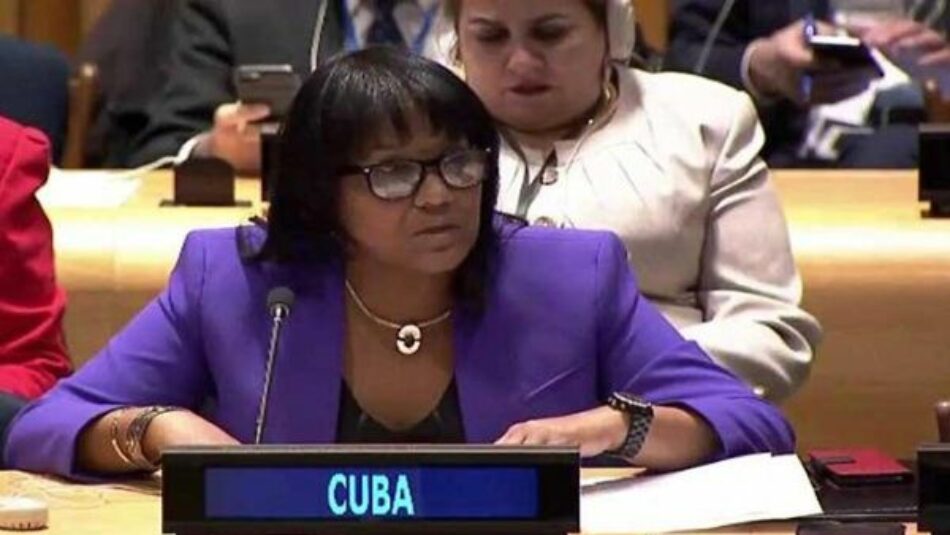 Cuba expresa en ONU preocupación por amenaza de armas nucleares