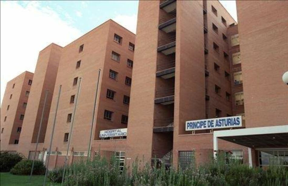 Izquierda Unida Alcalá de Henares muestra su apoyo a los trabajadores del hospital y a la sanidad pública