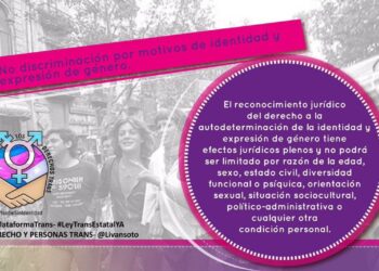 La Plataforma por los Derechos Trans presenta la campaña jurídica en redes sociales: #LeyTransEstatal