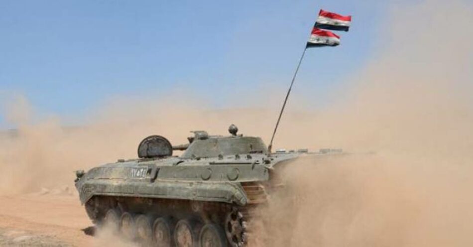 El Ejército sirio avanza para eliminar al EI en la frontera entre Raqqa y Homs