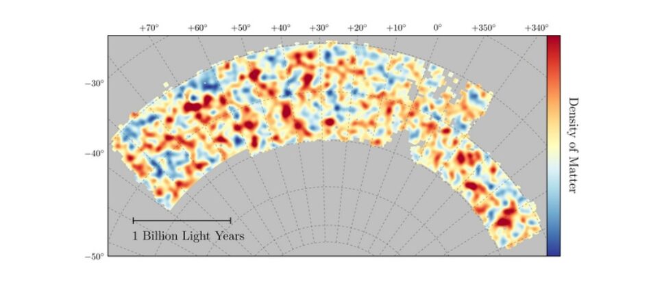 El Dark Energy Survey publica la medida más precisa de la estructura de la materia oscura en el universo