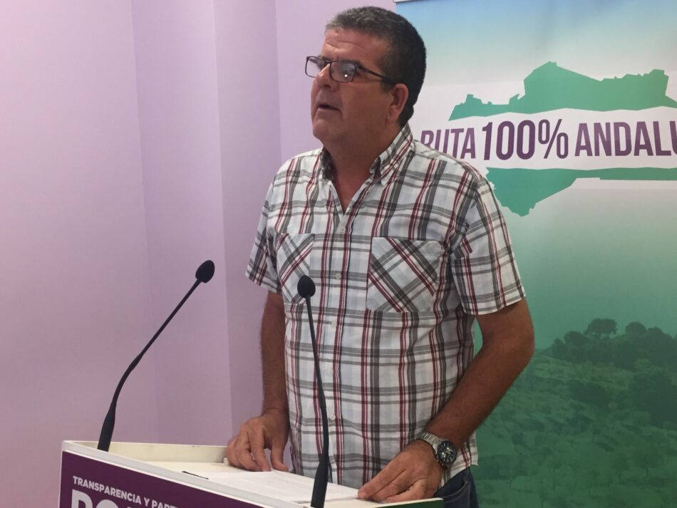 Podemos e IU piden la comparecencia de José Fiscal para explicar las medidas de la Junta de Andalucía ante la sequía y los incendios