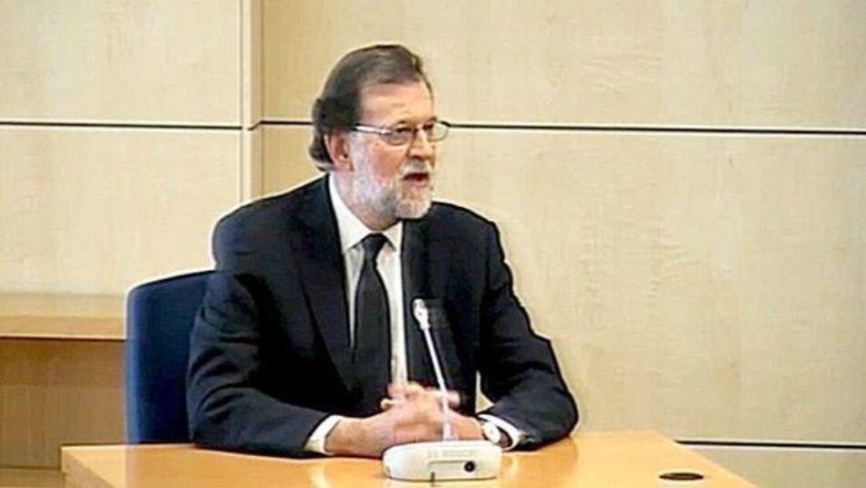 La 1 de TVE no emitió en directo la declaración judicial de Rajoy
