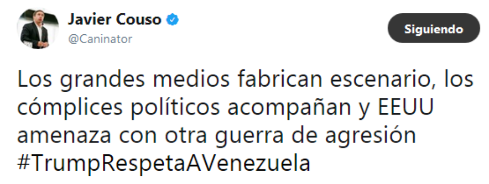 Líderes de izquierda en España condenan amenazas de Trump