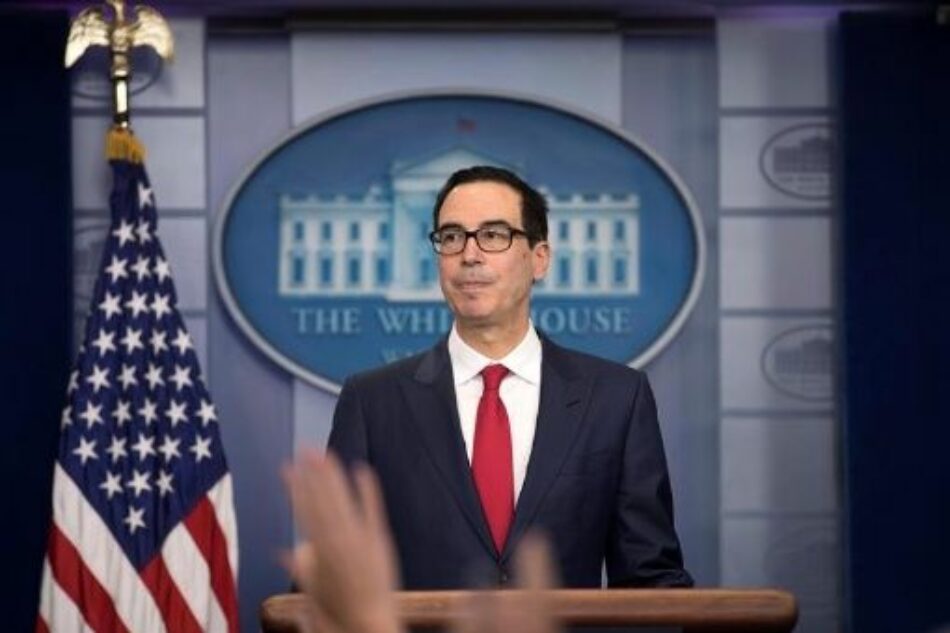 Steven Mnuchin: Sanciones de EE.UU. buscan «ahogar» a Venezuela