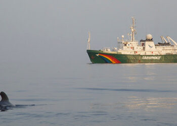 El barco de Greenpeace Esperanza recorrerá el Cantábrico en una campaña para “salvar el clima”