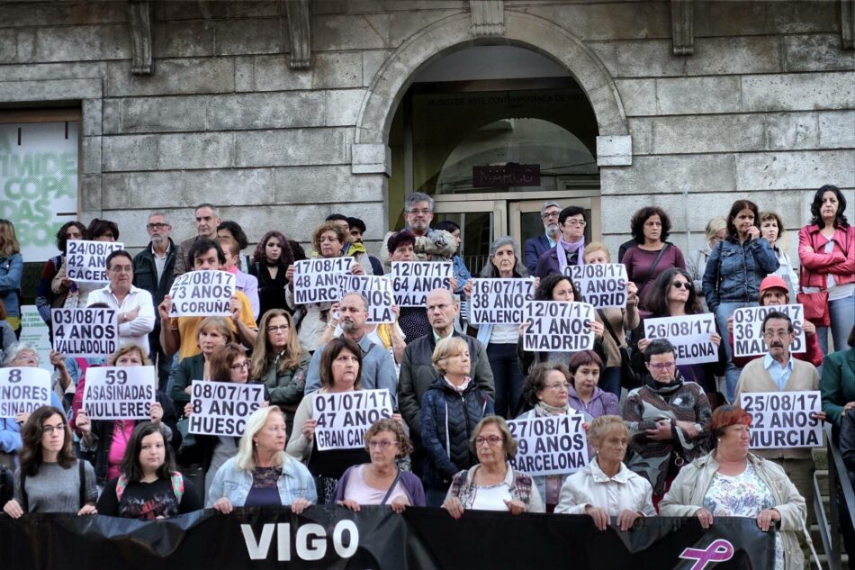 Concentración en Vigo por el derecho de las mujeres a vivir en paz