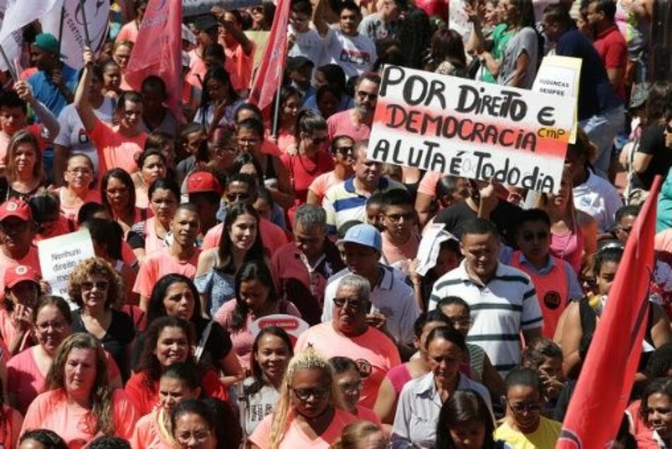 Convocan a día de lucha por la soberanía de Brasil