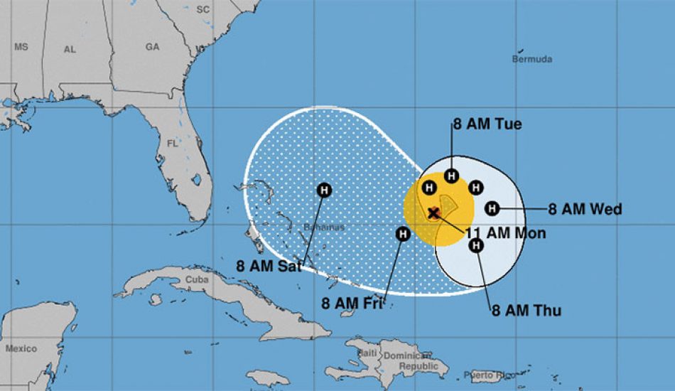 Pronostican un alarmante giro del huracán José en dirección a Florida y Bahamas