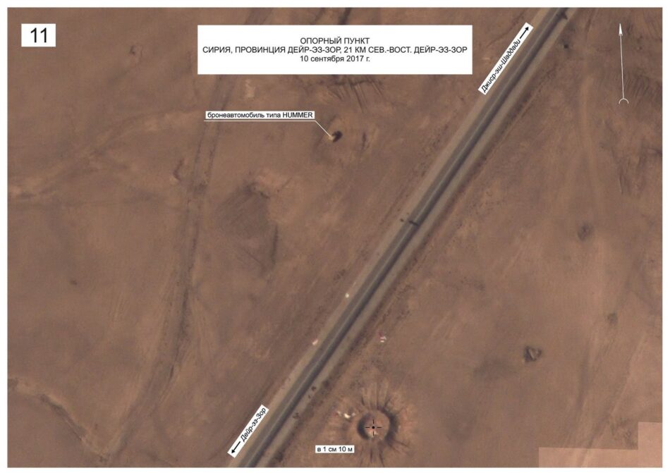 Rusia muestra cómo tropas de EE.UU. «se sienten seguras en zonas de Siria bajo control terrorista»