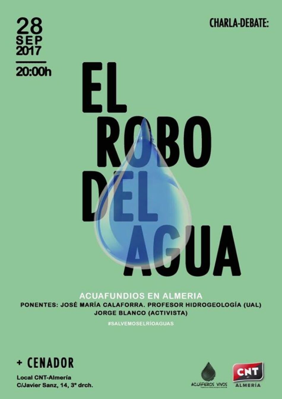 El robo del agua, acuafundios en Almería