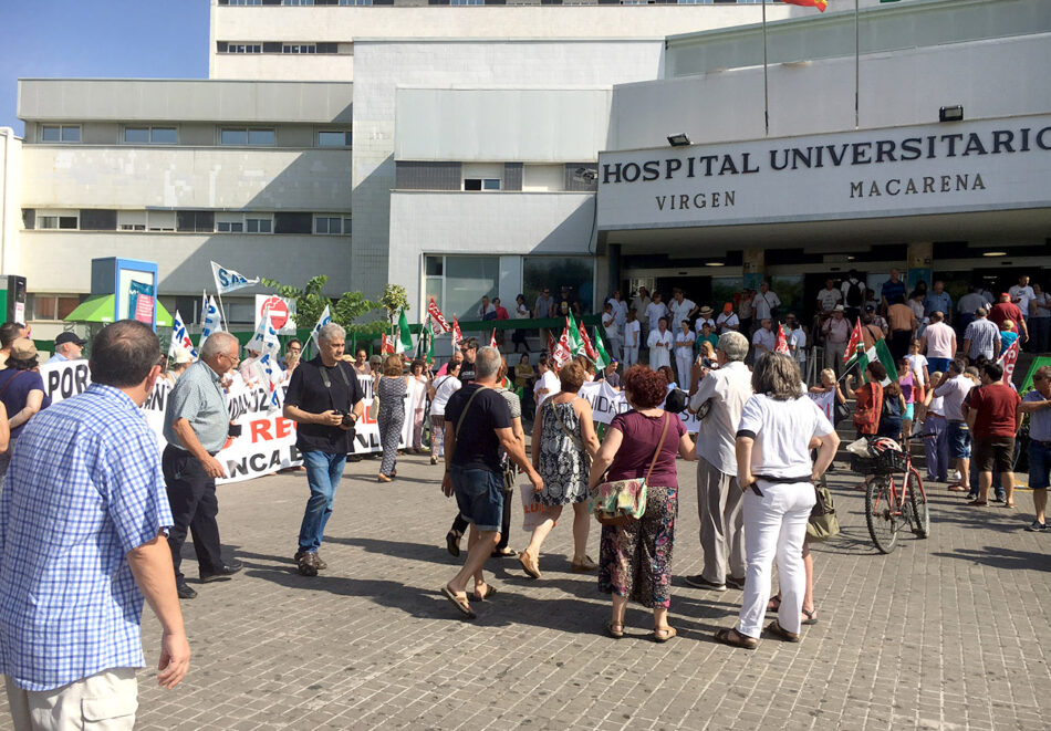 Marea Blanca en Sevilla convoca una gran manifestación en defensa de la sanidad pública el 21 de octubre