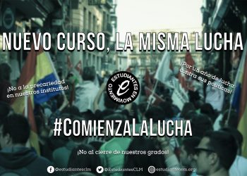 Estudiantes en Movimiento de Castilla La Mancha: «Nuevo curso, la misma lucha»