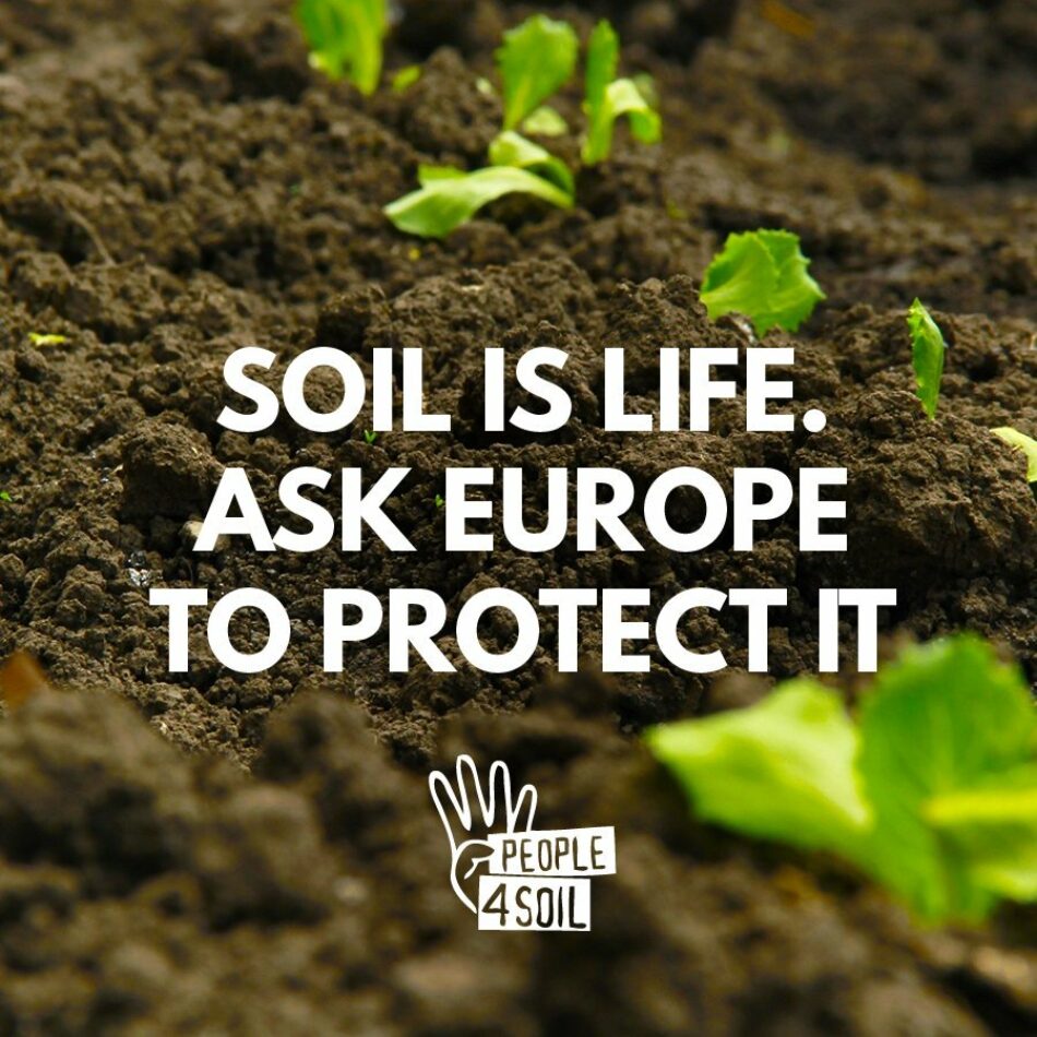 Por unos suelos vivos: recta final de la campaña People4Soil