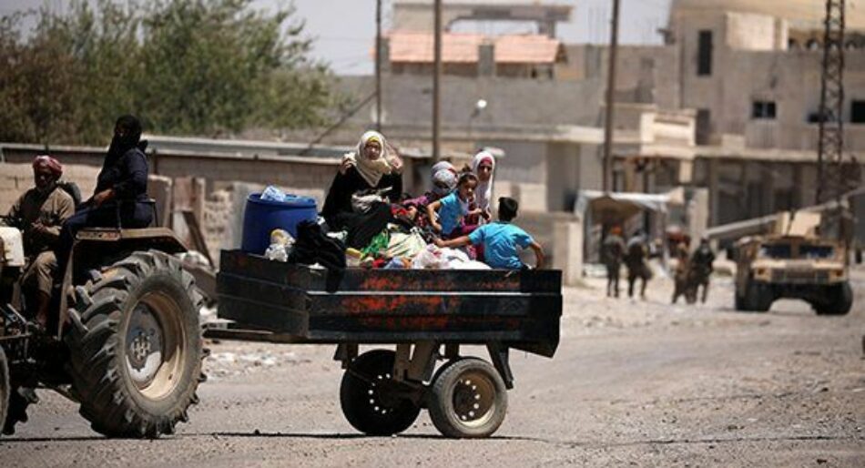 Regresa a sus hogares el 50% de los desplazados sirios internos