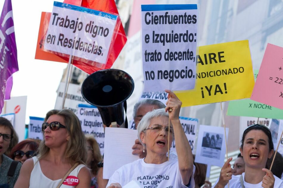 Si no mejoran las condiciones laborales, nadie querrá trabajar en las residencias públicas