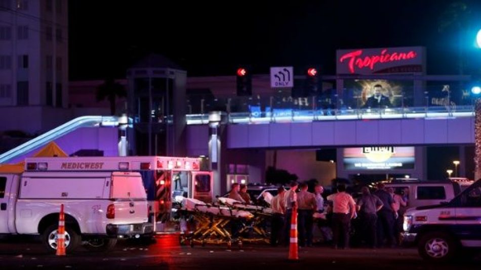 Asciende a 59 muertos y 527 heridos por tiroteo en Las Vegas