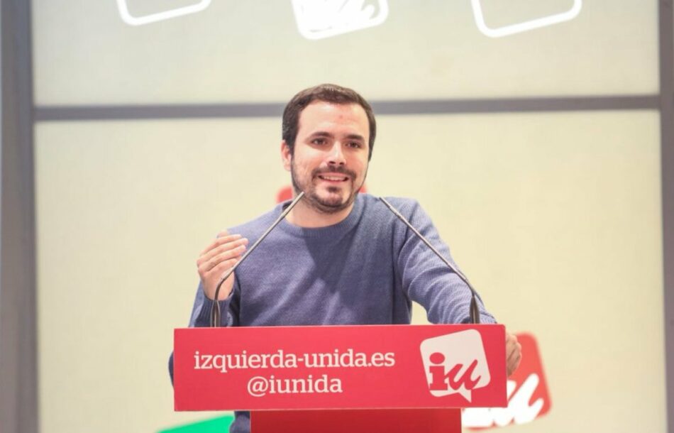 Garzón esboza las líneas generales del nuevo Plan de Acción de IU que debe “acentuar el discurso de clase, ecologista y feminista”