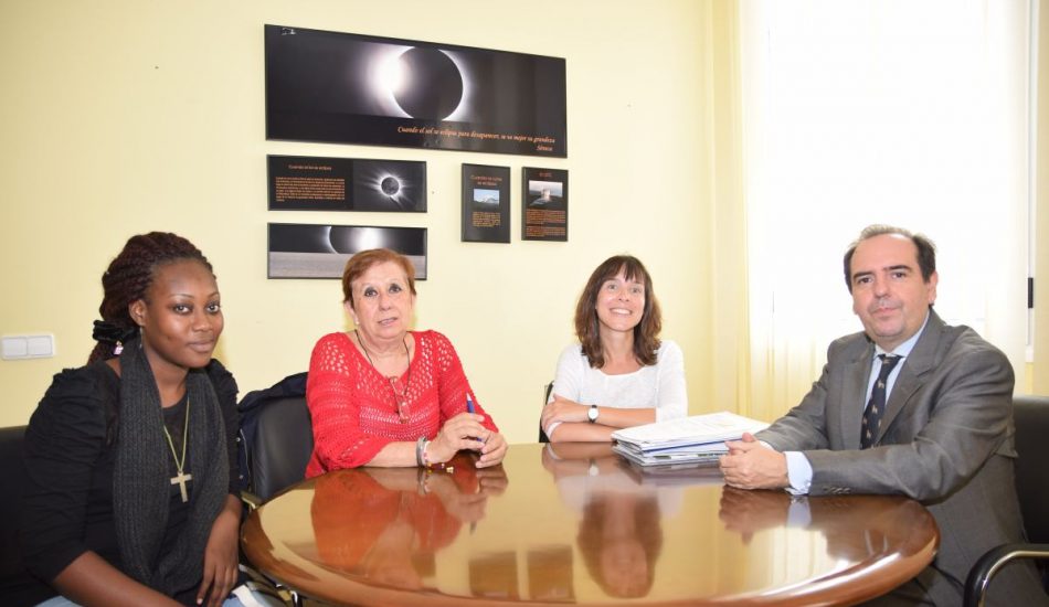 Una joven de Costa de Marfil cursa un MBA en la UPCT gracias al convenio con la Fundación Mujeres por África