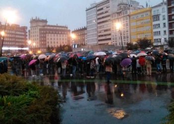 Manifestación de la industria auxiliar de Navantia Fene y Ferrol