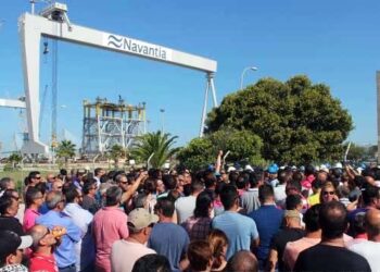 Navantia Ferrol: Ganemos CCOO pide «solidaridad con los compañeros de las auxiliares»