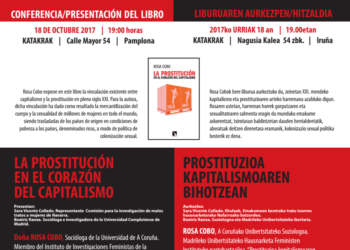 Conferencia / Presentación del libro “La prostitución en el corazón del capitalismo”