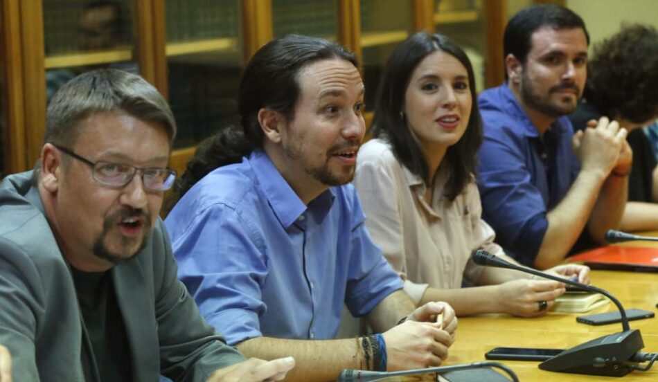 El Congreso y el Senado han excluido a Unidos Podemos de la organización del 40 aniversario de la Constitución