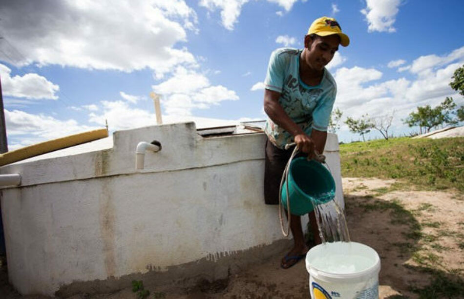 Brasil. Con un corte del 92%, el gobierno amenaza con extinguir el programa de cisterna premiado por la ONU