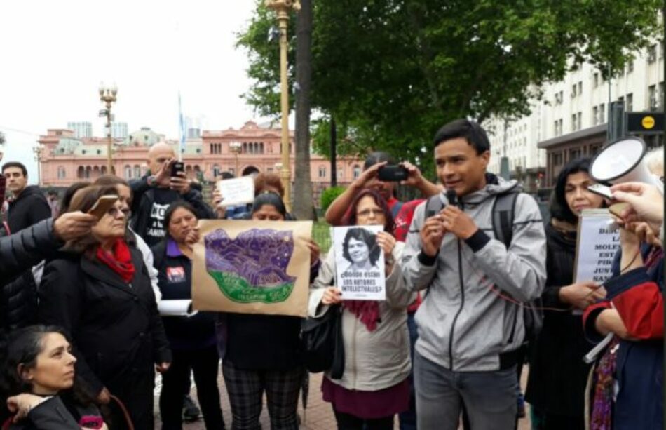 Argentina. Acción Global por Berta Cáceres: . “Berta nació en la esperanza y está sembrada en la esperanza”, dice su hijo Salvador”