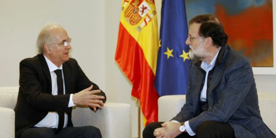 Gobierno venezolano rechaza reunión de Rajoy con prófugo Ledezma en Madrid