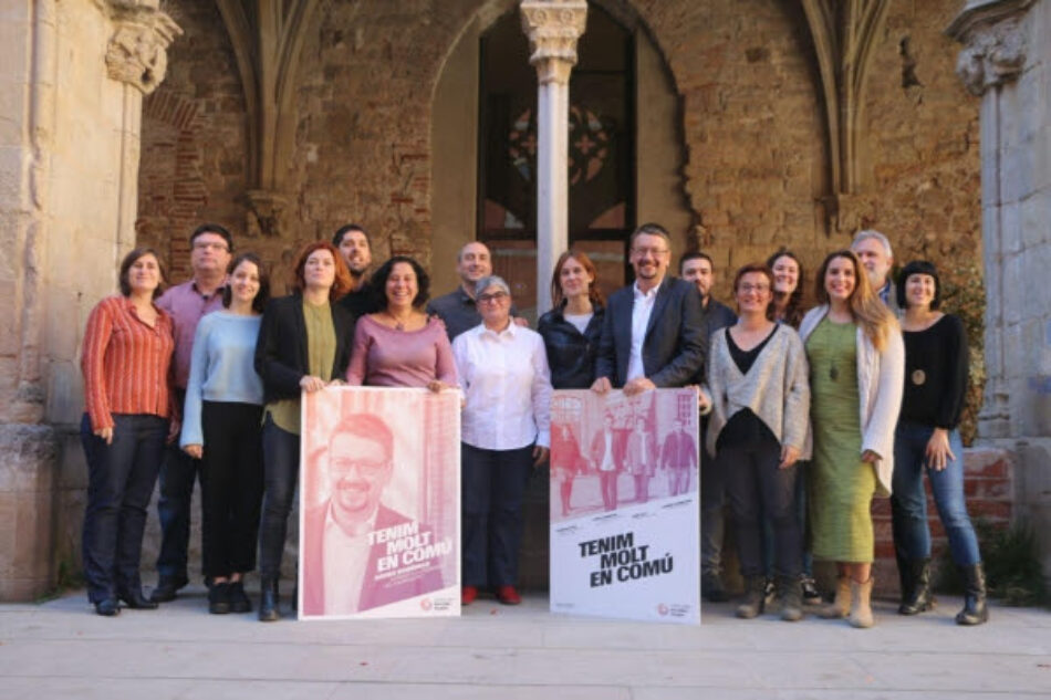 Xavier Domènech: “Volem construir el país amb grans consensos perquè tenim molt en comú”