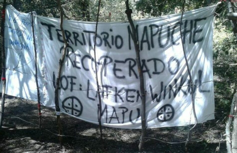 Nación Mapuche. Quieren desalojar la Comunidad Lafken Winkul Mapu