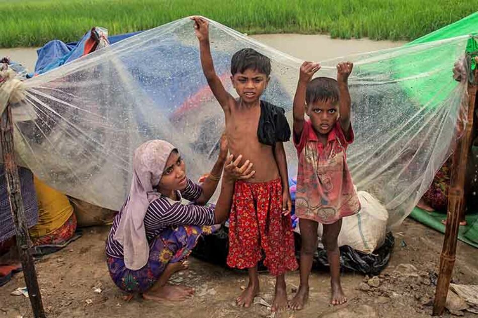 Más de 647 mil rohinyás refugiados en Bangladesh desde agosto