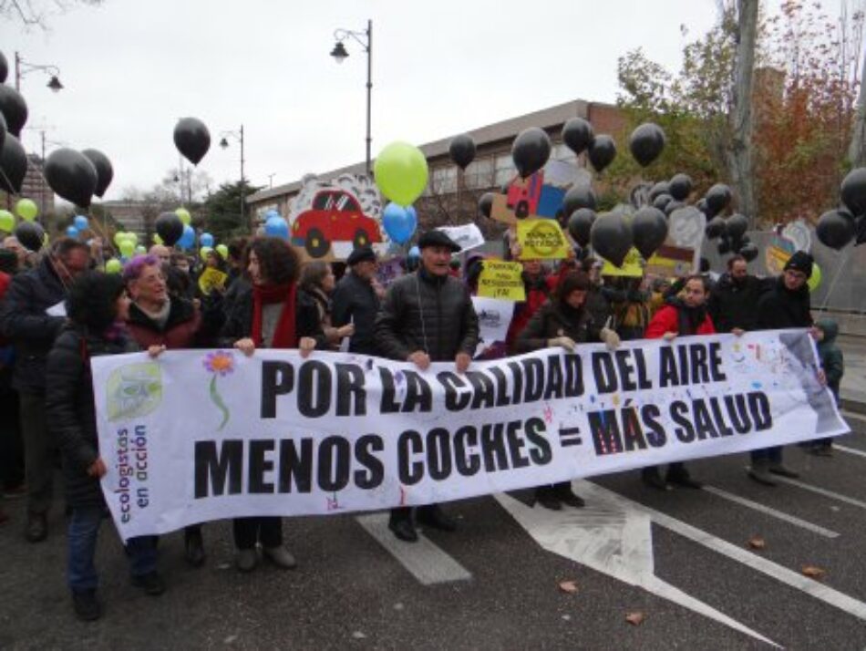 Ecologistas en Acción cierra su VII Congreso Confederal con una marcha por la calidad del aire en Valladolid