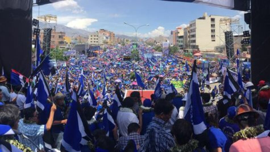 Proceso de Cambio en Bolivia avanza con respaldo del pueblo