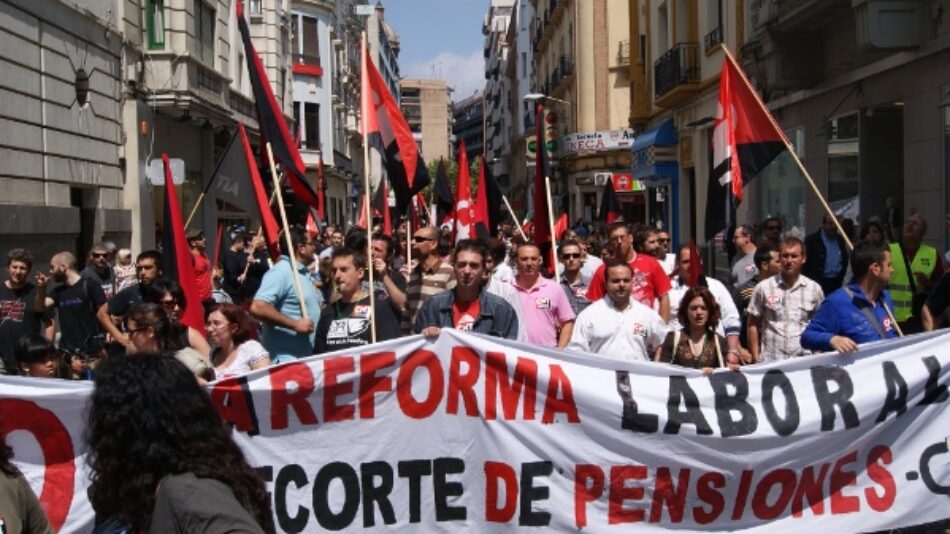 La Coordinadora Estatal por la defensa del sistema público de pensiones llama a la movilización el 13 de diciembre