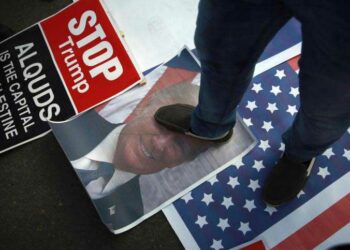 Manifestaciones en EEUU contra la decisión de Trump sobre Al Quds