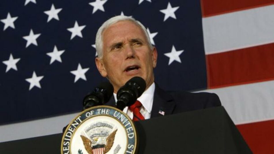 Mike Pence “persona non grata” en Palestina