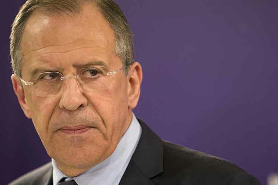 Lavrov llama a Europa a evitar las tendencias rusofóbicas