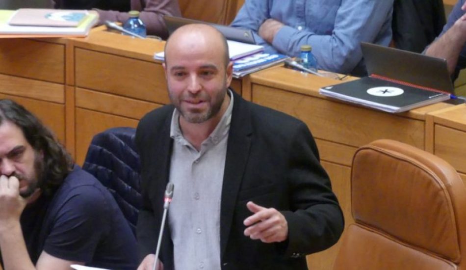 Luís Villares recrimina a Feijóo a súa negativa a solicitar o corredor atlántico ferroviario para Galicia