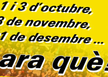 Catalunya: 1O, 3O, 8N, 21D… I ara què?