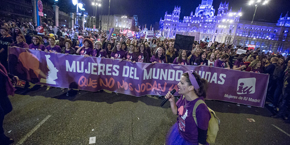 Izquierda Unida se suma a la Huelga Feminista del próximo 8 de Marzo