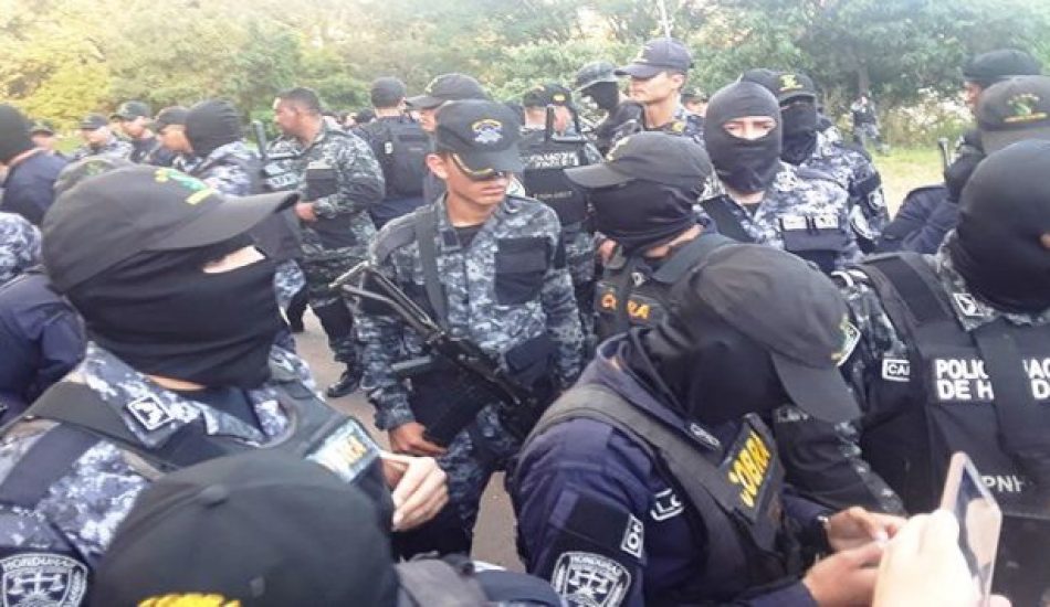 Honduras. Despiden a policías del cuerpo especial “Cobras” que se negaron a reprimir al pueblo