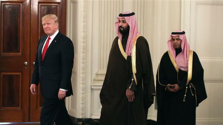 Trump (sobre Bin Salman): “Hemos puesto a nuestro hombre en la cima”