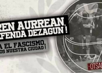 El departamento de interior altera la concentración antifascista de hoy