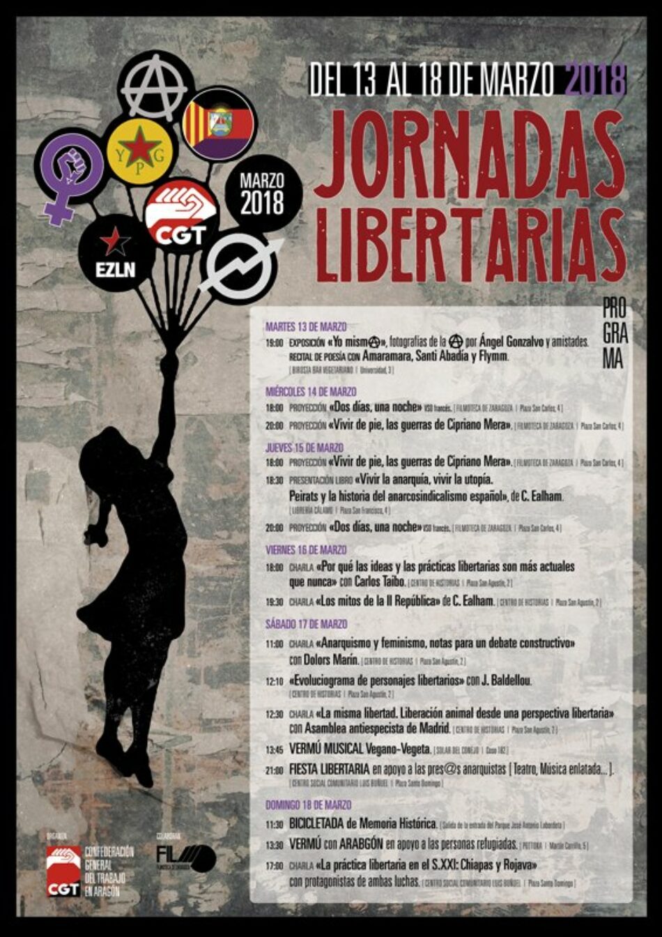 CGT organiza unas jornadas libertarias para conocer la historia y vigencia de La Idea