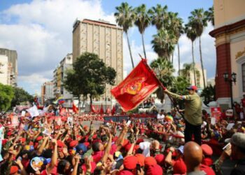 Gran manifestación por el 4-F en Venezuela