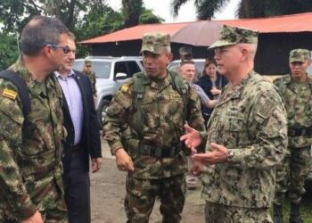 Fuerzas militares de EE.UU. visitan Tumaco, Colombia