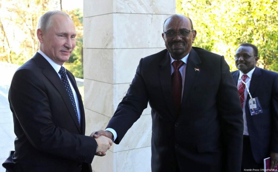 Sudán anuncia una alianza con Rusia