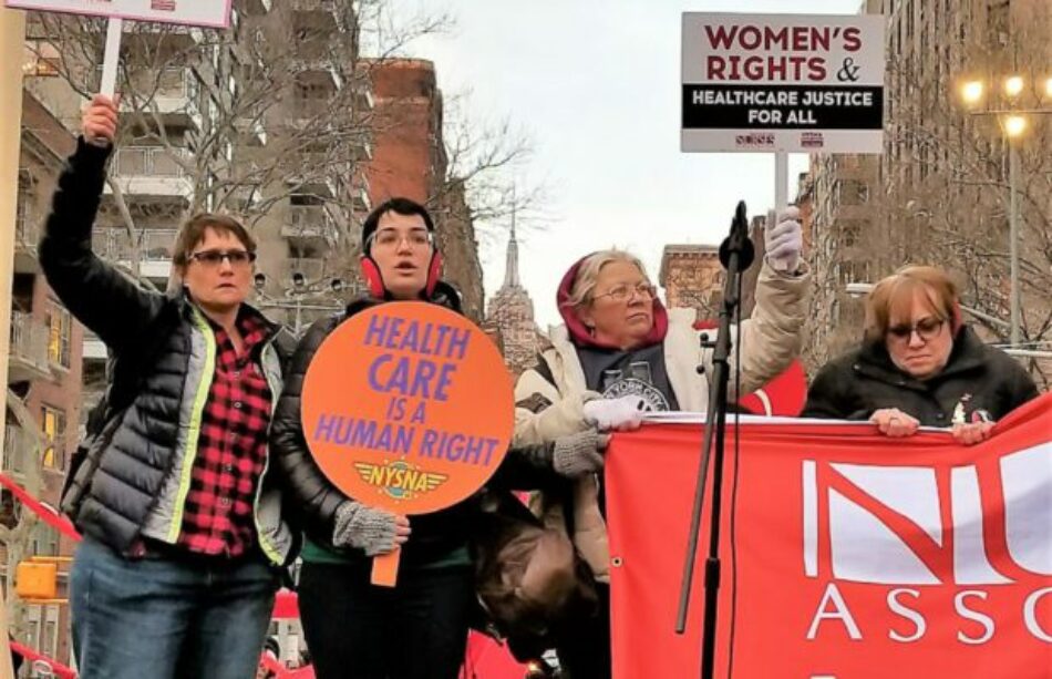 Paro Internacional de Mujeres. Una importante movilización recorrió las calles de Nueva York